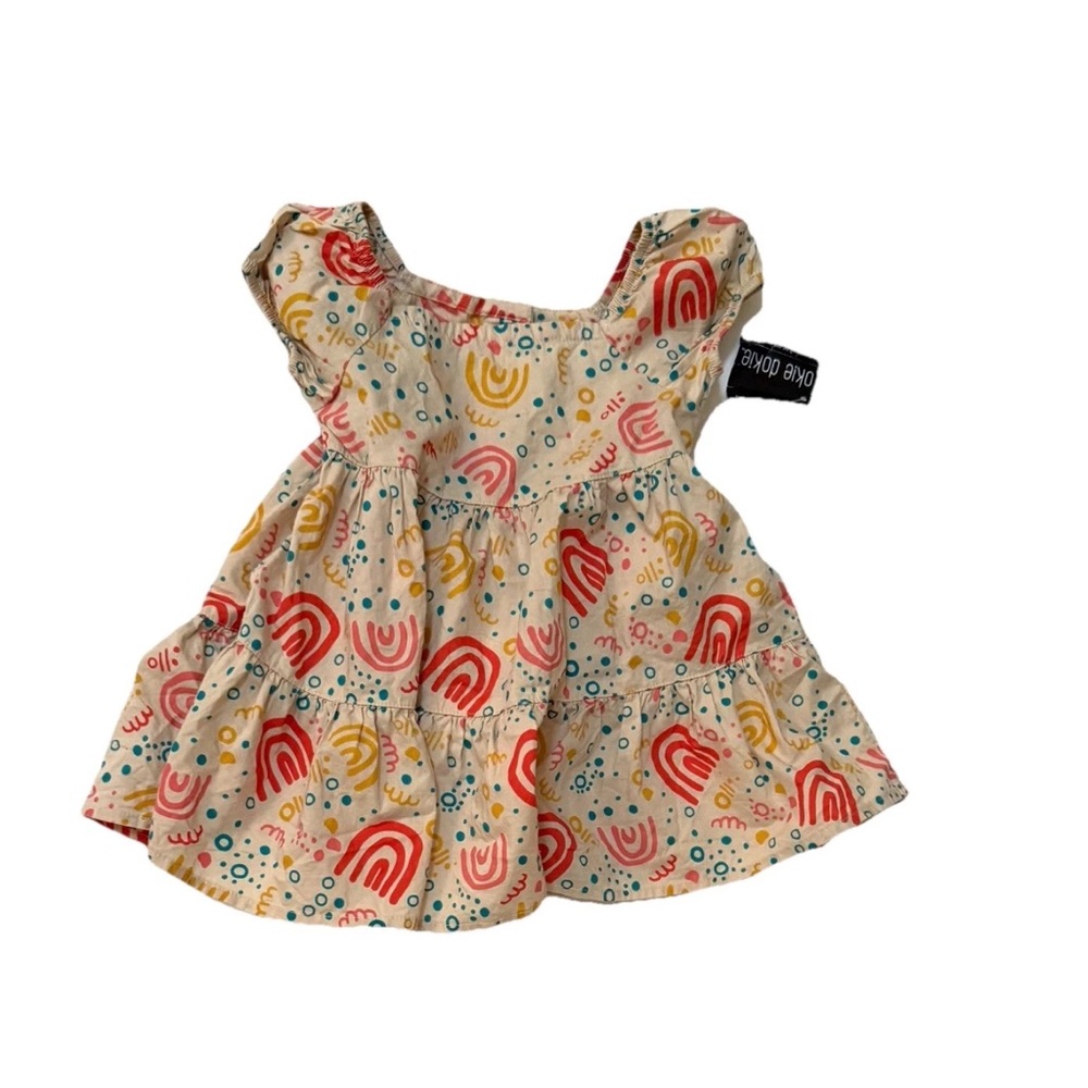 Okie Dokie Baby Girls Dress with Diaper Cover Size 12 Months NWT